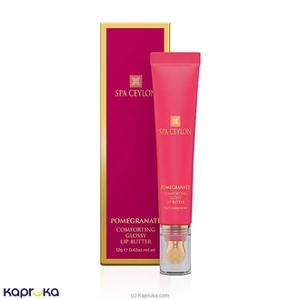 Spa Ceylon Pomegranate Comforting Glossy Lip Butter 12g Buy SPA Ceylon Online for specialGifts