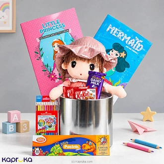 Princess And Sweet Creative Fun Gift Bucket Buy combo gift pack Online for specialGifts