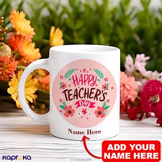 Personalized ``Happy Teacher`s Day`` Mug - 11oz Buy New Additions Online for specialGifts