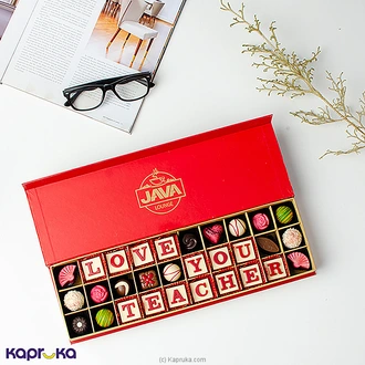 Java Love You Teacher Special Chocolate Gift Box Buy Chocolates Online for specialGifts