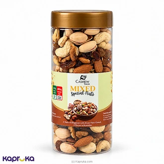 Cashew Talks Mixed Special Nuts Bottle 350g at Kapruka Online