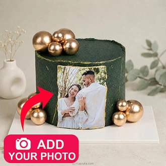 Personalized Celebration Photo Cake - 1Kg at Kapruka Online