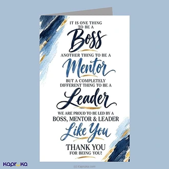 ``Happy Boss`s Day`` Greeting Card Buy Greeting Cards Online for specialGifts