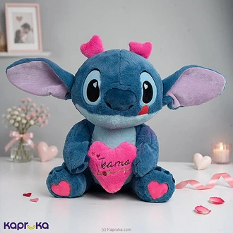 Love Stitch Plush Toy With Heart - 55cm Buy Soft and Push Toys Online for specialGifts