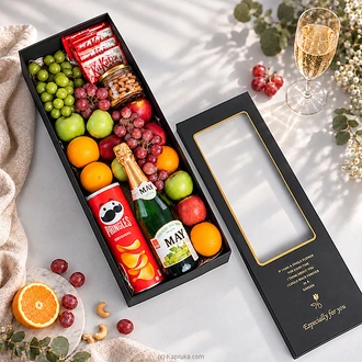 Premium Fruit, Chocolate  Sparkling Celebration Gift Hamper Buy Chocolates Online for specialGifts