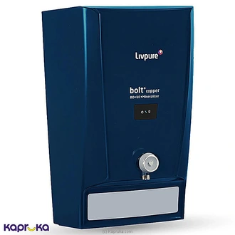 Livpure Bolt Copper UV Water Purifier - LIV-BOLT-COPPER Buy Online Electronics and Appliances Online for specialGifts