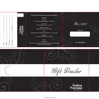 Salon Nayana Gift Voucher  Online for none