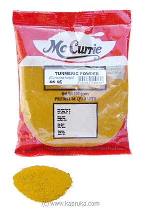 Mc Currie Turmeric Powder Pkt - 100g at Kapruka Online