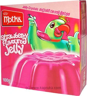 Motha Strawberry Jelly Crystal pkt - 100g Buy Motha Online for specialGifts