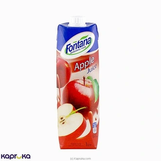 Fontana apple juice bottle - 1 ltr - juice / drinks  Online for none