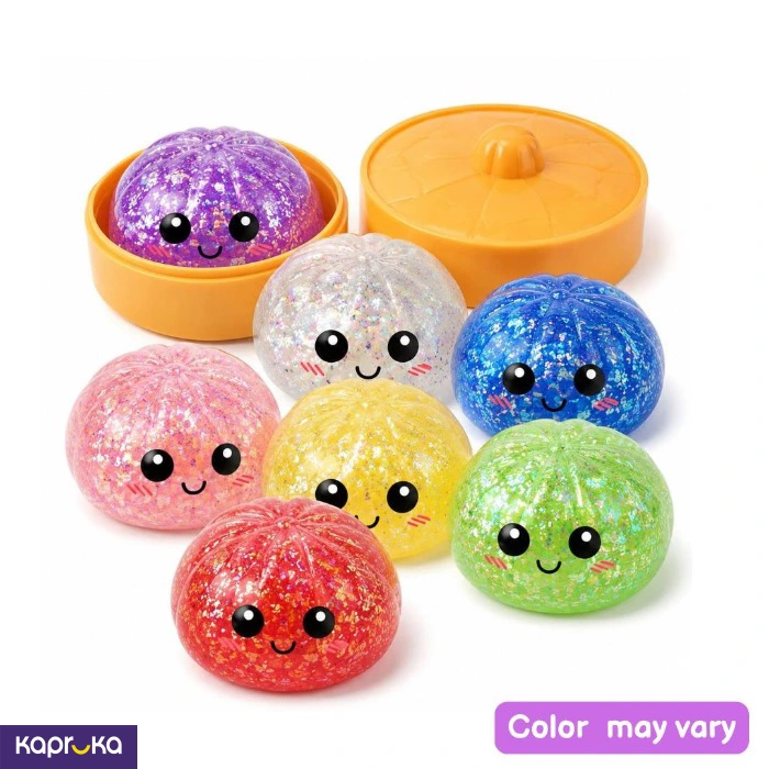 Mystery Glitter Dumpling Mini Squishy Toy 2 Inch
