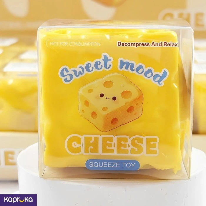 Crunchy Cheese Squishy Toy