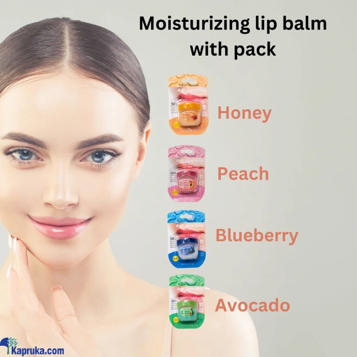 Kaliya Beauty Avocado Moisturizing Lip Balm With Pack 7g