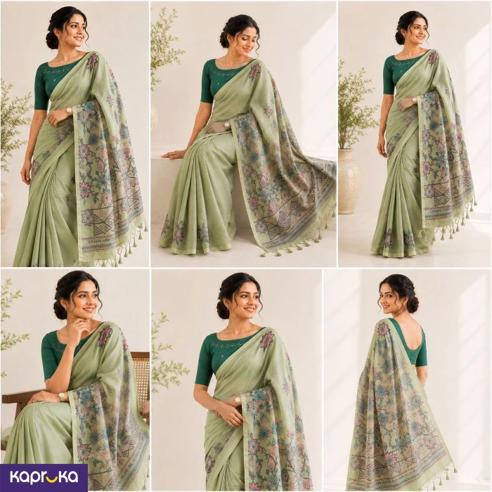 Premium Soft Chanderi Cotton Saree