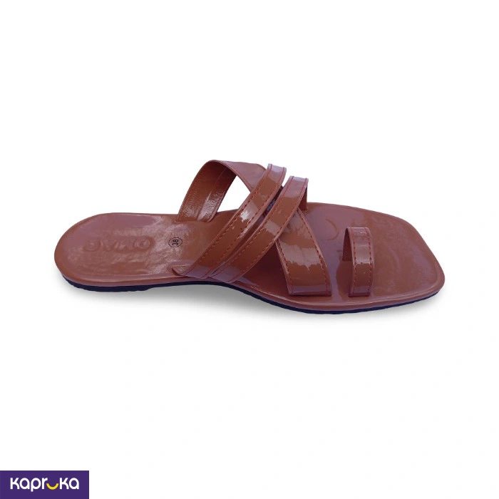 Omac Taila Brown Flats For Ladies