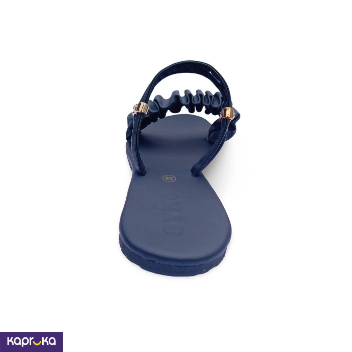 Omac Nola Black Flats For Ladies