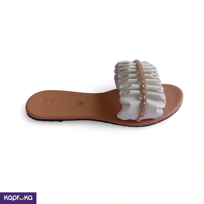 Omac Lyra Brown Flats For Ladies