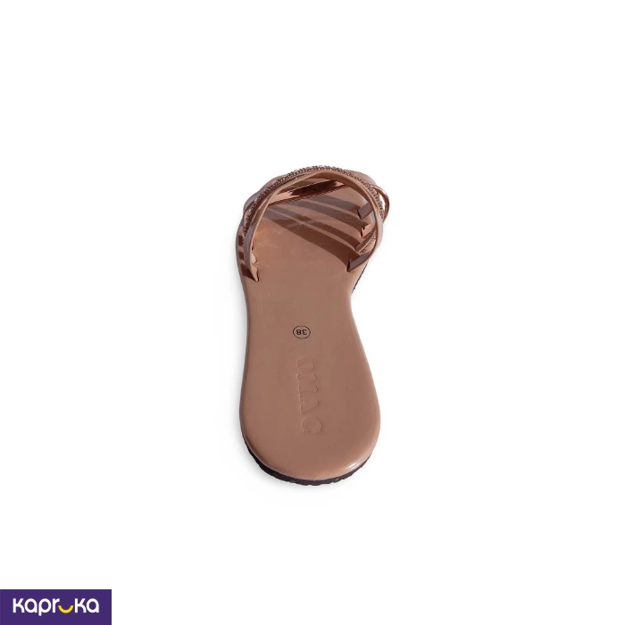 Omac Vinus Beige Flats For Ladies