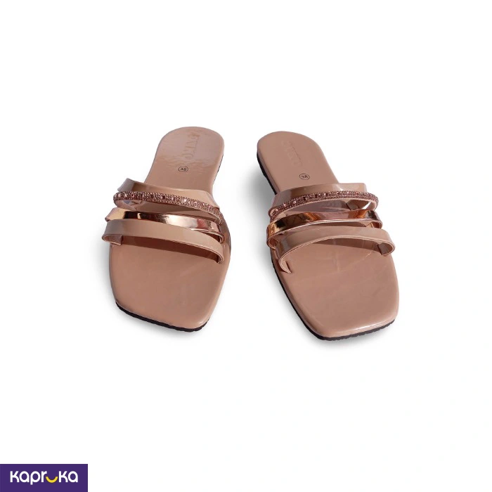 Omac Vinus Beige Flats For Ladies