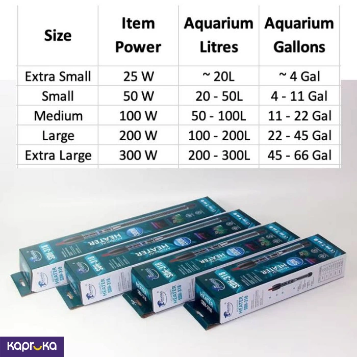 SHANDA SDH318 Aquarium Submersible Electric Water Heater