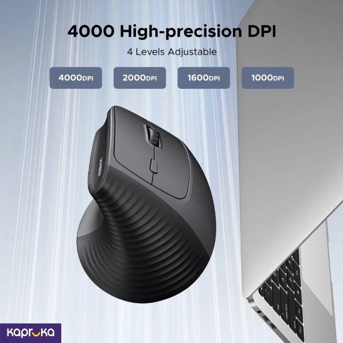 Ugreen M571p M571p Bluetooth And Wireless Vertical Mouse