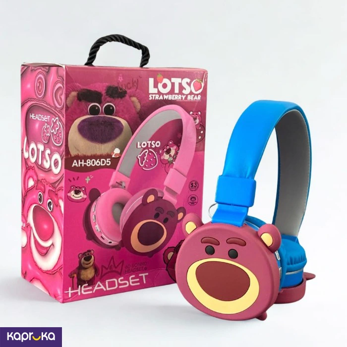 Lotso Straweberry Bear Kids Headphone