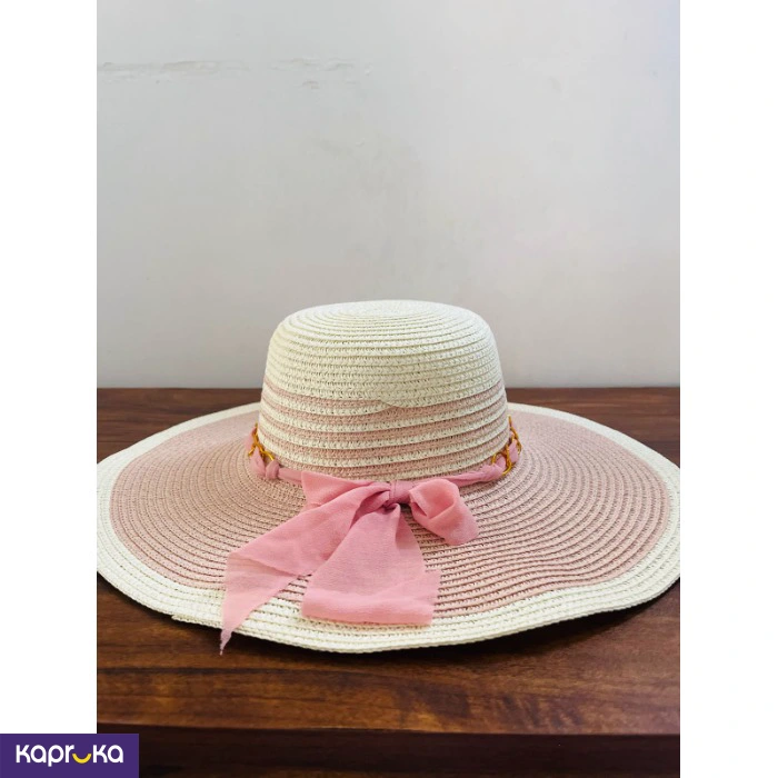 Elegant Women Summer Beach Wide Brim Floppy Fringe Hat