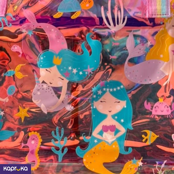 Transparent Mermaid Design Shoulder Bag