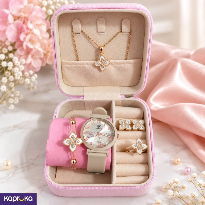 Pink Ros Elegance Gift Set For Her