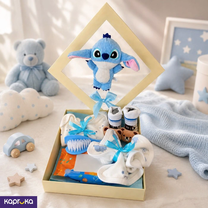 Blue Stitch Cuddle Newborn Care Pack