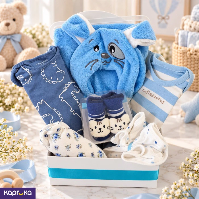Little Blue Snuggle Baby Gift Box