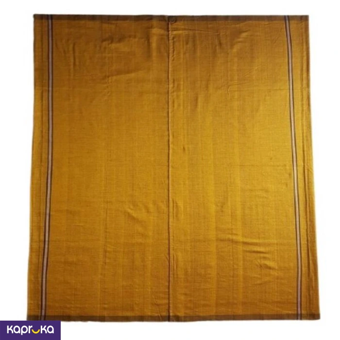 Homins Handloom Gents Sarong Emperor Collection Goldenyellow Silve Black