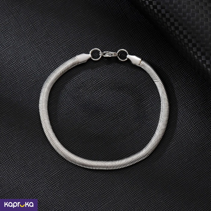 Stainless Steel Herrington Silver Bracelet For Men