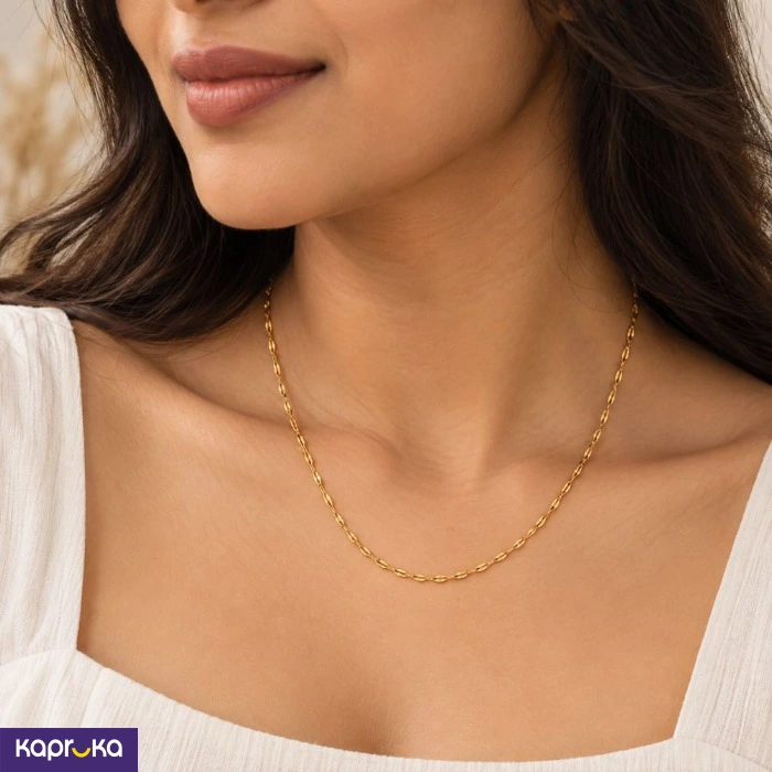 Gold Plated Stainless Steel Solara Chain