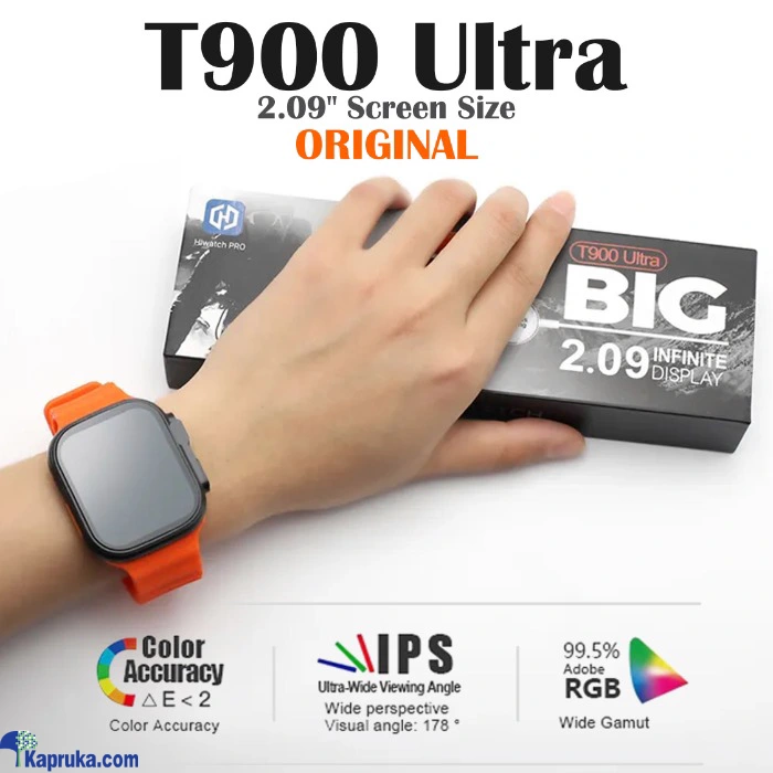 T900 Ultra Smart Watch Ultra Series 8 49mm Display Waterproof Bluetooth Smart Watch