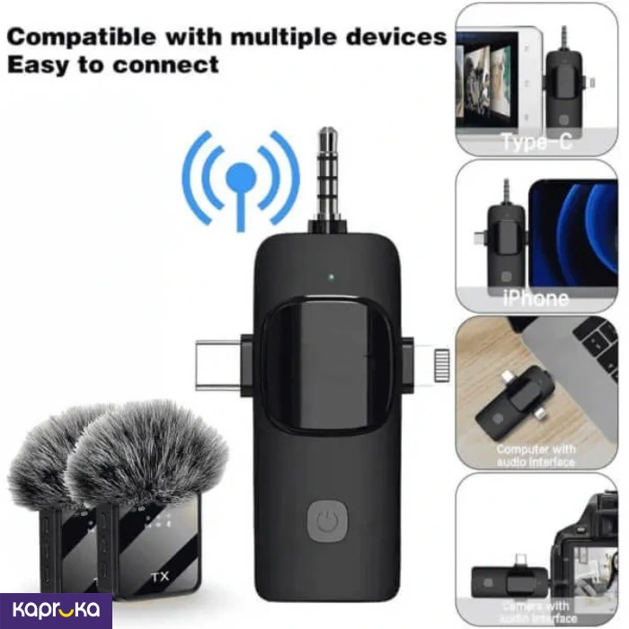 3 In 1 F11 2 Wireless Universal Microphone