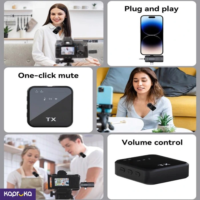 3 In 1 F11 2 Wireless Universal Microphone