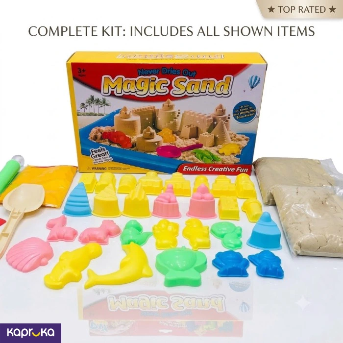 Majic Sand For Mixing Molding And New Creation For Toddlers And Children