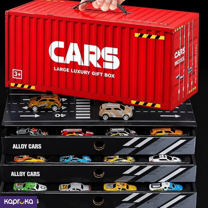 48 Pcs Toy Cars Large Luxury Container Gift Box