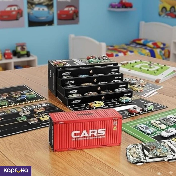 48 Pcs Toy Cars Large Luxury Container Gift Box