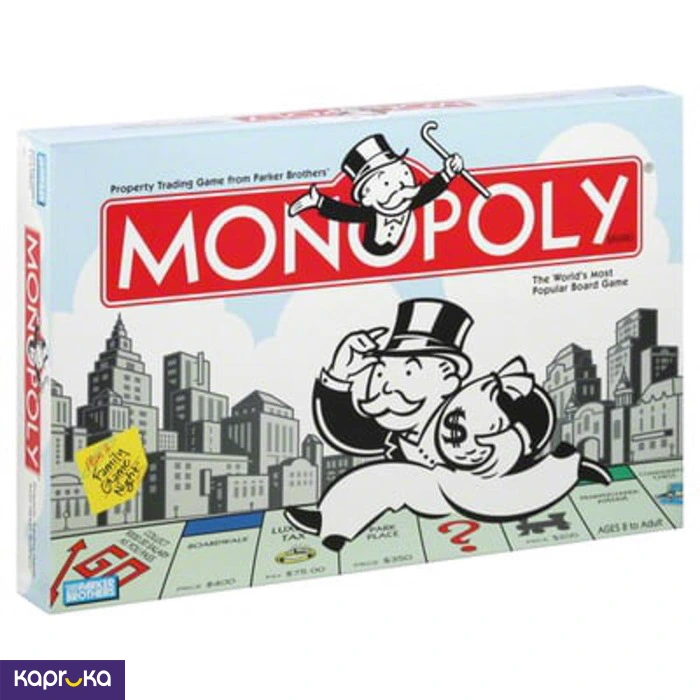 Monopoly Board Game Classic Game With Storage Tray And Token
