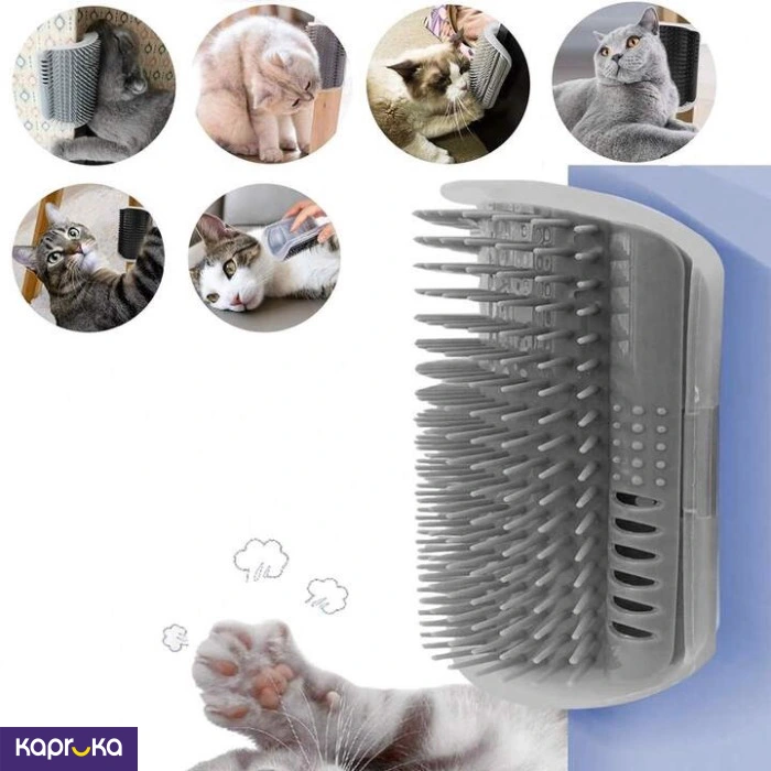 Cat Dog Pet Self Groomer Wall Corner Massage Comb Grooming Tool