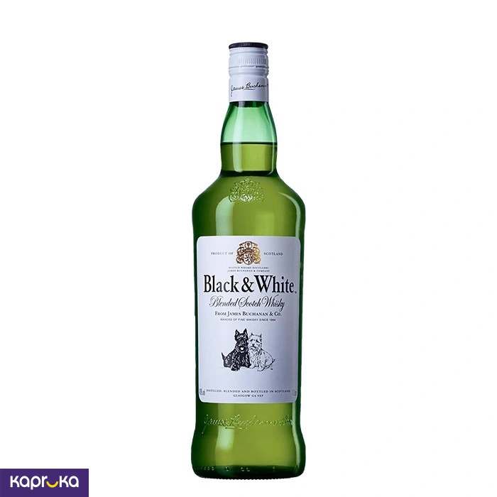 Black And White Scotch Whisky 1000ml
