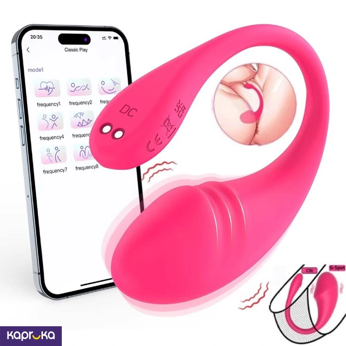 Wearable Wireless App Control Clitoral And G Spot Panties Vibrating Egg Sex Toys For Women