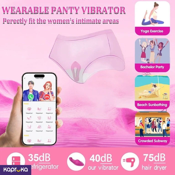 Wearable Wireless App Control Clitoral Panties Vibrating Egg Sex Toys For Women