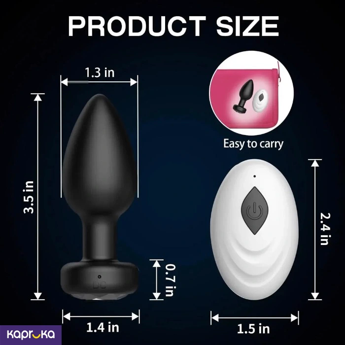 Anal Plug Prostate Massager Vibrator Butt Plug Sex Toys For Men Women Gay Or Couple