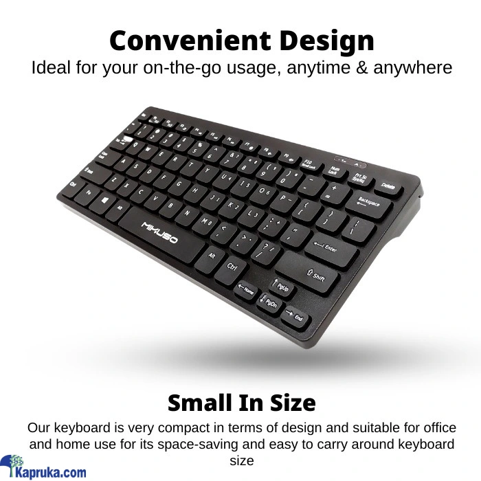 Mikuso Kb C017 Wireless Keyboard And Mouse Combo