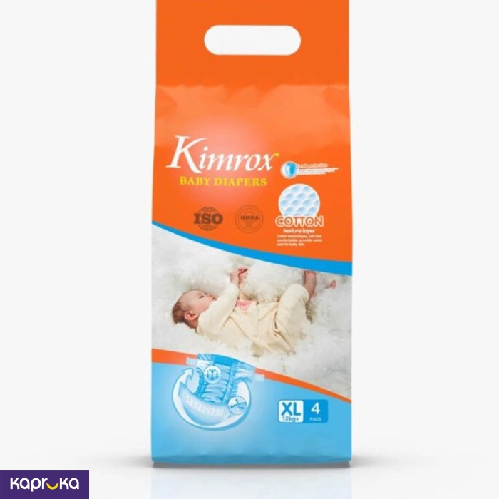Kimrox Baby Diapers Xl 4 Pcs 12 Kg Above