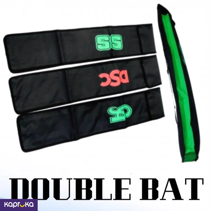 Cricket Double Bat Cover Ca Black Pd