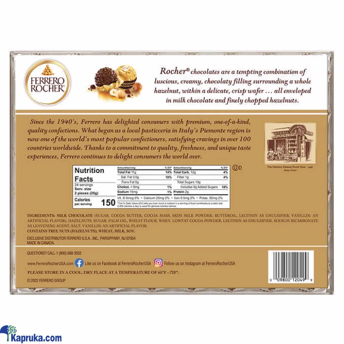 Ferrero Rocher ef_pc_choc0v1391p00001 in Sri Lanka